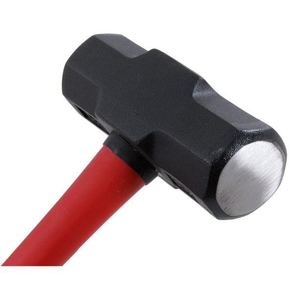 4lb Sledge Hammer Long Handle Fibreglass Heavy DutyTool CT0351