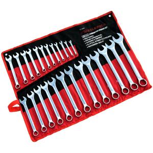 25 Piece Combination Spanner Set – 6 to 32mm Full Polish Chrome Vanadium CT0441