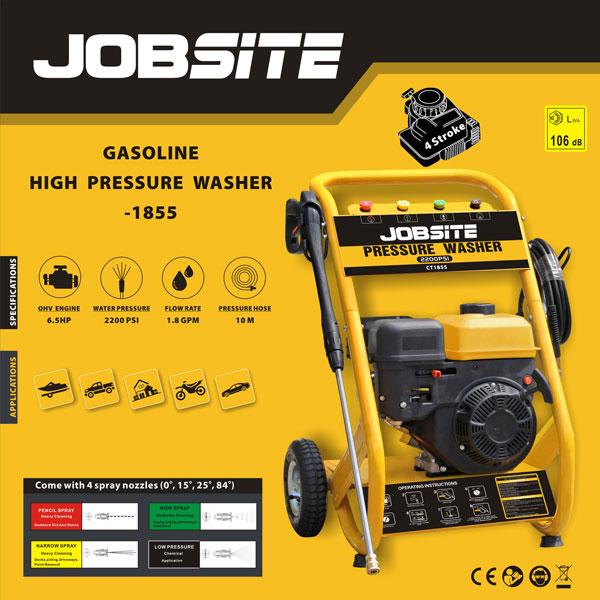 Gasoline Pressure Washer 2200PSI Petrol Garden Cleaner