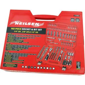 192pc Super Lock & E-Type Socket Set – 1/4, 3/8 & 1/2in Drives Complete CT4993