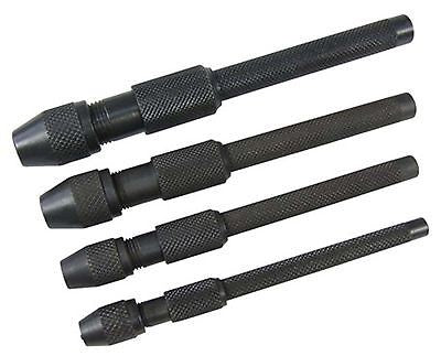 0.8 - 4.8mm 4 PCS PIN VICE SET JEWELLERY REPAIR MAKING DRILL CHUCK WATCH MODEL