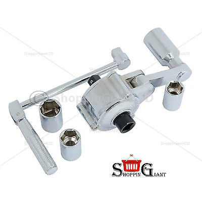 1/2" Drive Tyre Wrench Manual Torque With 3 Sockets For Cars Quality Tool CT1915