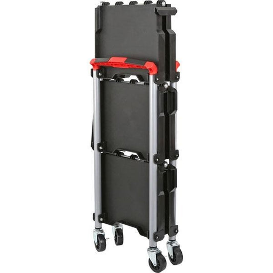 Folding Workshop Garage Tool Storage Trolley Cart 3 Tier 30KG CAP Shelf CT0681