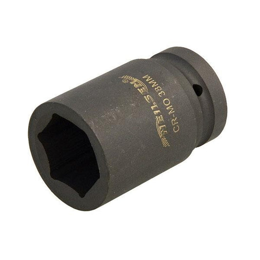 1" Inch Drive 38mm Deep Impact Socket 6 Point High Torque Garage Tool CT2331