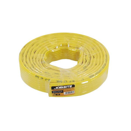 Layflat Hose 25mm x 5m Heavy Duty Yellow PVC NBR Submersible Pump Tool CT5546