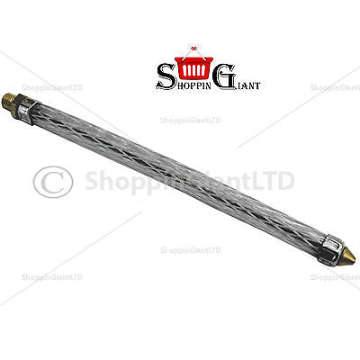 284 ml Oil Can 1/2 inch Pint With Flexible Spout Metal Body Quick Feed CT0338