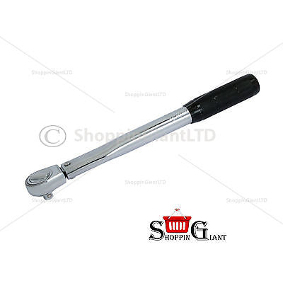 3/8" Drive Torque Wrench Steel Head Flip Reverse Spanner Tool Quality CT0737