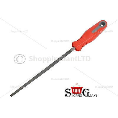 200mm 8" Hand File Square Rubber Grip Ergonomic Design Engineers Quality CT1360