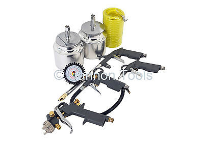 1/4" Spray Gun Kit Equipment High Pressure Paint Painting Air Dust Tool CT0778