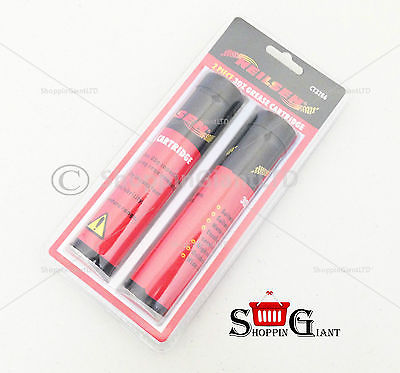 2Pc 3Oz Grease Gun Cartridge Water Resistant Greasing Quality Tool Kit CT3286