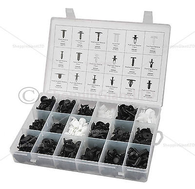 415 Pc Trim Clip Assortment Ford Retaining Grommet Clips Garage Car Tools CT4110