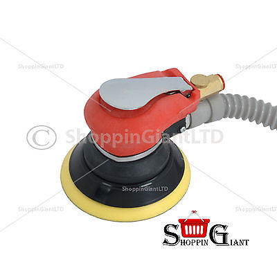 5" 125mm Air Random Orbital Sander Vacuum Type Sanding Pads Durable Tool CT1912