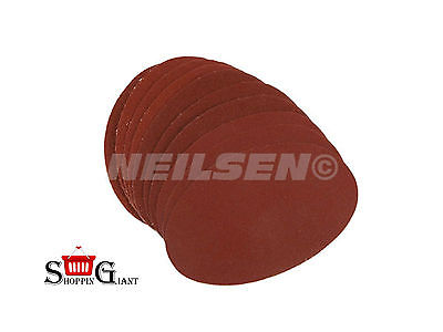 10Pc 150x90mm Sanding Sheet Aluminium Oxide Quick Fastening Quality Kit CT3663