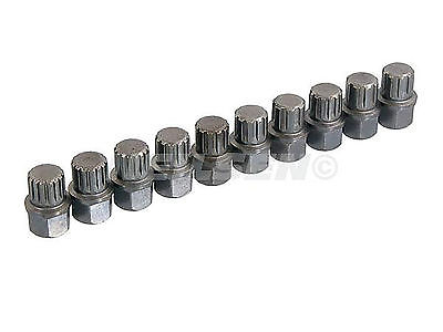 10pc Bmw Wheel Lock Screw Socket Set Garage Equipment Quality Sockets Kit CT3987