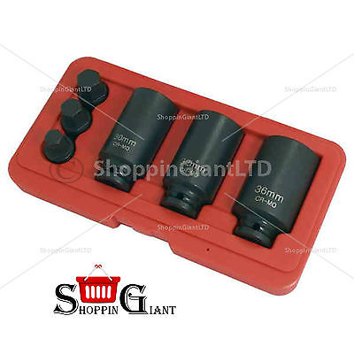 6Pc 1/2" Drive Drive Shaft Socket & Hex Bit Set Impact Bmc Garage Tool CT2544