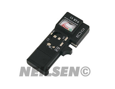 Battery Bulb & Fuse Tester for 1.5V & 9V batteries Quick Check Technology CT3403