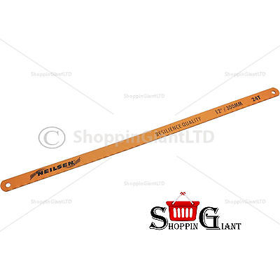 4Pc 300mm 12" Hacksaw Blades Cobalt Bi Metal 18-24tpi Quality Tool Kit CT3230