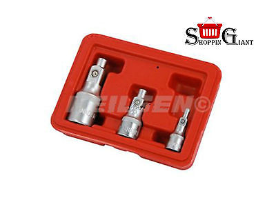 3Pc Magnetic Bits Socket Adaptor Adapter Wrench Tool Kit Professional Set CT3633