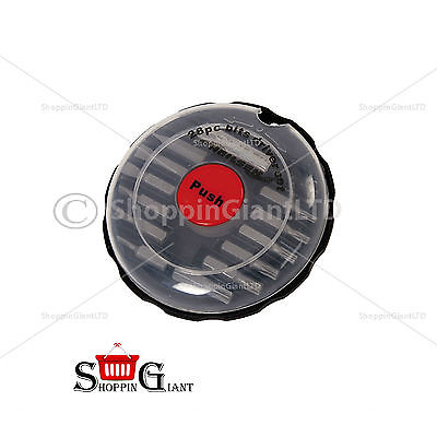 28Pc Power Bit Set With Organizer Assorted Phillips Flat Pozi Quality Kit CT2755