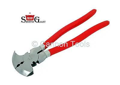 270mm 10.5" Fencing Plier Comfort Grip Fence Pliers Wire Work Hammer Head CT0762 Cannon Tools