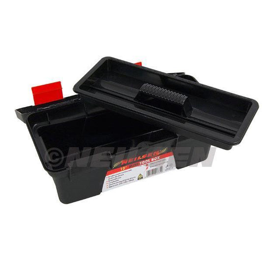 10 Inch Mini Tool Box Organiser Garage Plastic Tray Removable Storage DIY CT4382