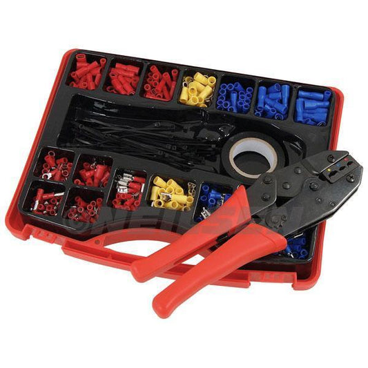 552Pc Crimping Tool Terminal Kit Heavy Duty Insulated Jaws Network Set CT4362