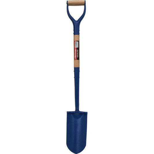 Rabbiting Spade Treaded with Wood Shaft Garden Digging Tool Outdoor Use CT1111