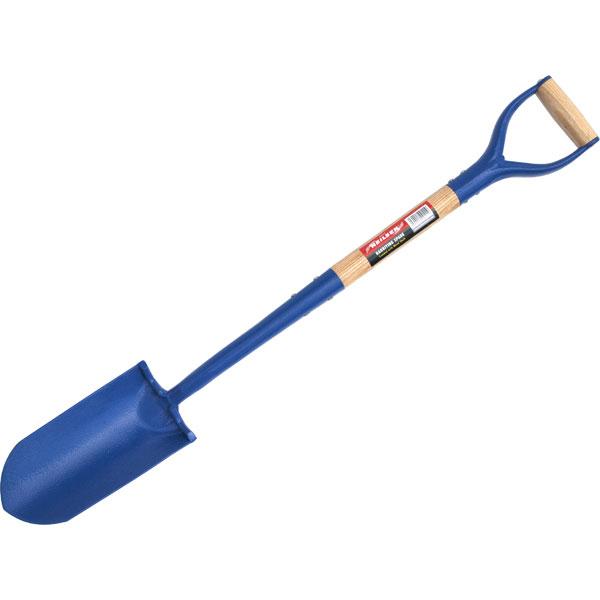 Rabbiting Spade Treaded with Wood Shaft Garden Digging Tool Outdoor Use CT1111