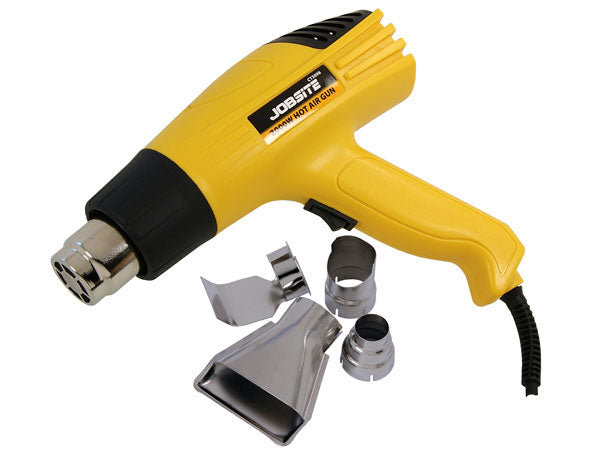 Powerful 2000W Hot Air Gun with 2 Heat Settings and 4 Nozzles for DIY Work CT3098
