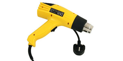 Powerful 2000W Hot Air Gun with 2 Heat Settings and 4 Nozzles for DIY Work CT3098