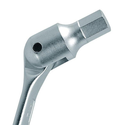 5pc Swivel Head Hex Key Set - 2mm to 14mm Long Chrome Vanadium Wrenches CT1383