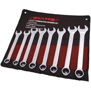 8pcs Cold Stamped Combination Spanner Set 20-32mm with Pouch CT0324