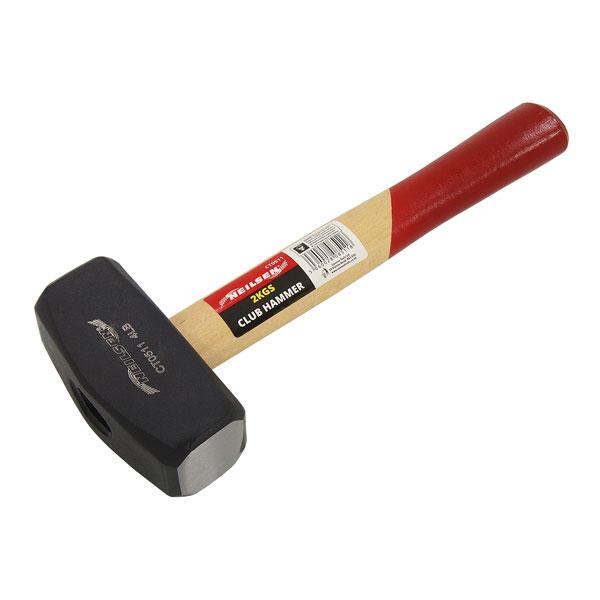 2kg Hammer Wooden Handle Heavy Duty Tool CT0511