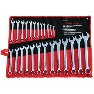 25 Piece Combination Spanner Set – 6 to 32mm Full Polish Chrome Vanadium CT0441
