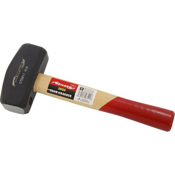 2kg Hammer Wooden Handle Heavy Duty Tool CT0511