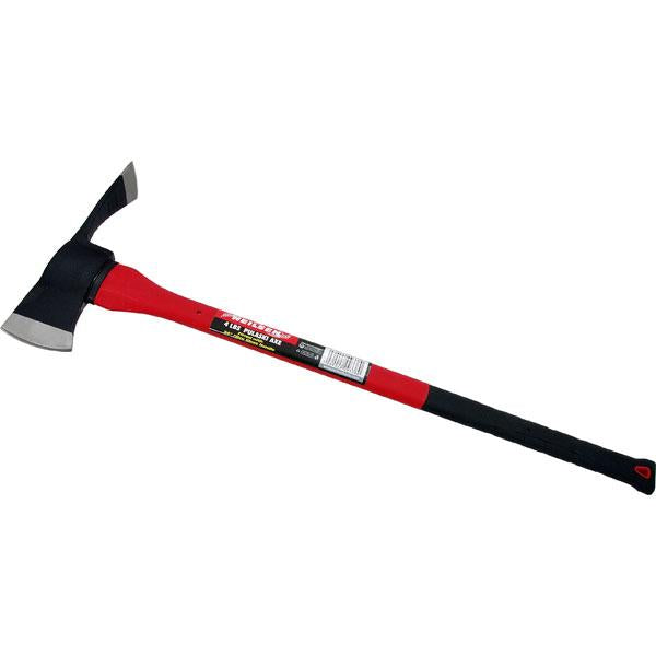 4.5lb Pulaski Axe Heavy Duty Dual-Head Tool for Woodcutting and Firefighting CT1338