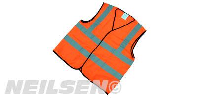 High Visibility Safety Vest Orange – Size M CT2608
