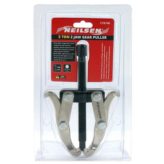2 Jaw 5 Ton Gear Puller Heavy Duty Tool CT6746
