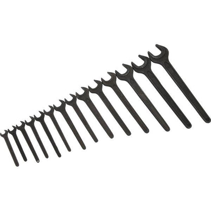 14pc Single Open End Spanner Set Metric 6–32mm Durable Workshop Tool Kit CT1458