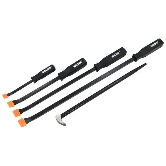 5 Piece Pry Bar Set – Heavy Duty Roll Head Bars 11mm to 20mm, 400mm Long CT0239