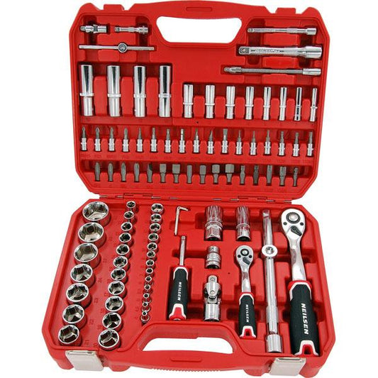 94pc Socket Set 1/4 & 1/2 Drive with Accessories CT0697