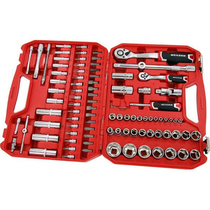 94pc Socket Set 1/4 & 1/2 Drive with Accessories CT0697