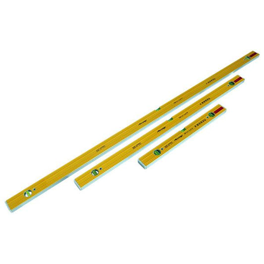 Heavy Duty 3pc Spirit Level Set – 24, 48 & 72 Inch Professional Levels CT2056