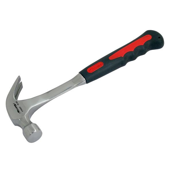 16oz Claw Hammer Forged Steel Soft Grip Handle CT0531