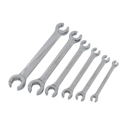 6pc Flaring Tool Flare Nut Spanner Set Metric 6–24mm Fuel Brake AC Lines CT1424