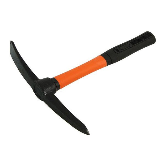 500g Mini Mattock with Fibreglass Handle Double-Ended Blade for Gardening CT1939