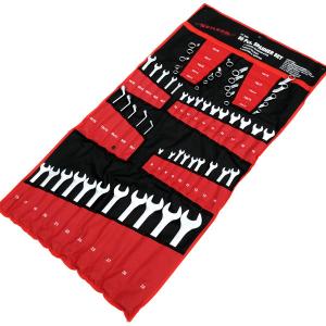 50pc Mixed Spanner Set – Combination, Open, Ring, Stubby, C & S Types CT3803