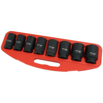 8pc 3/4" Drive Deep Impact Socket Set 24-38mm CT1563