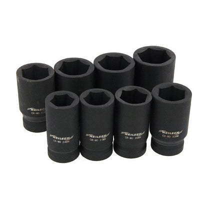 8pc 3/4" Drive Deep Impact Socket Set 24-38mm CT1563