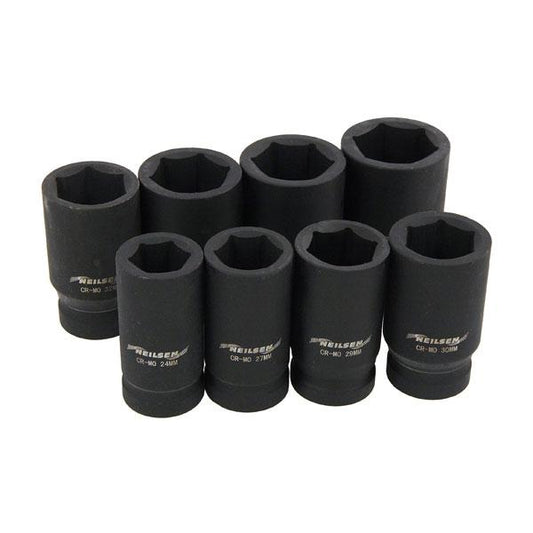 8pc 3/4" Drive Deep Impact Socket Set 24-38mm CT1563